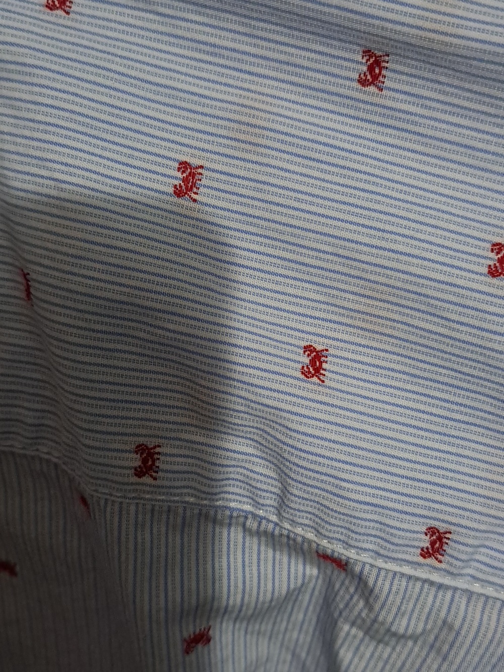 Goodthreads Crab Blue Pin Striped Shirt